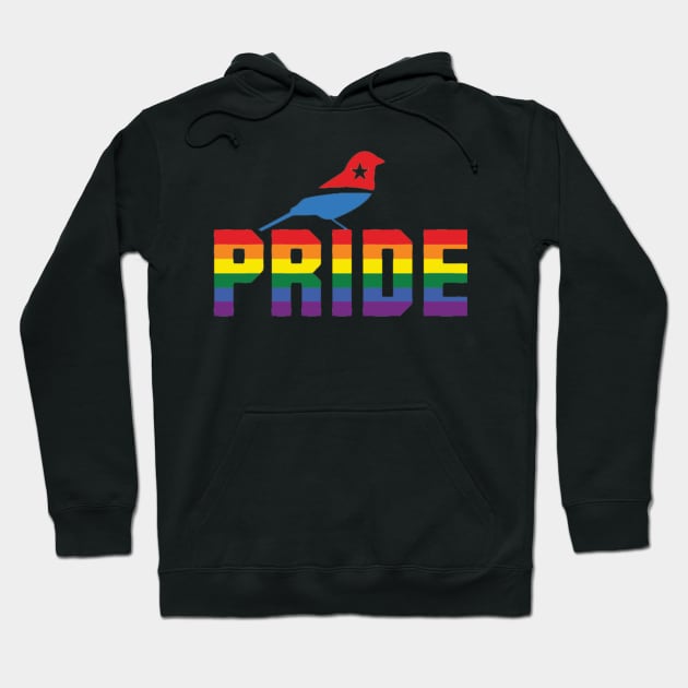 Birdie Sanders Pride Hoodie by Bernies2020